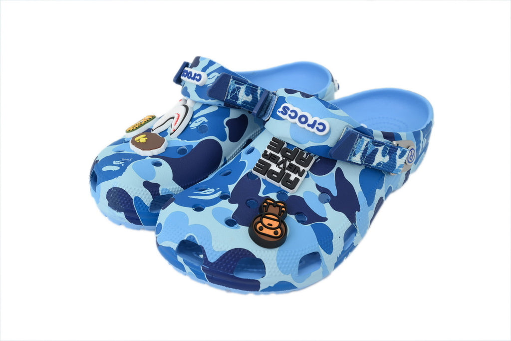 BAPE x Crocs Classic Clog BAPE x Crocs Classic Clog 'ABC Camo - blue'