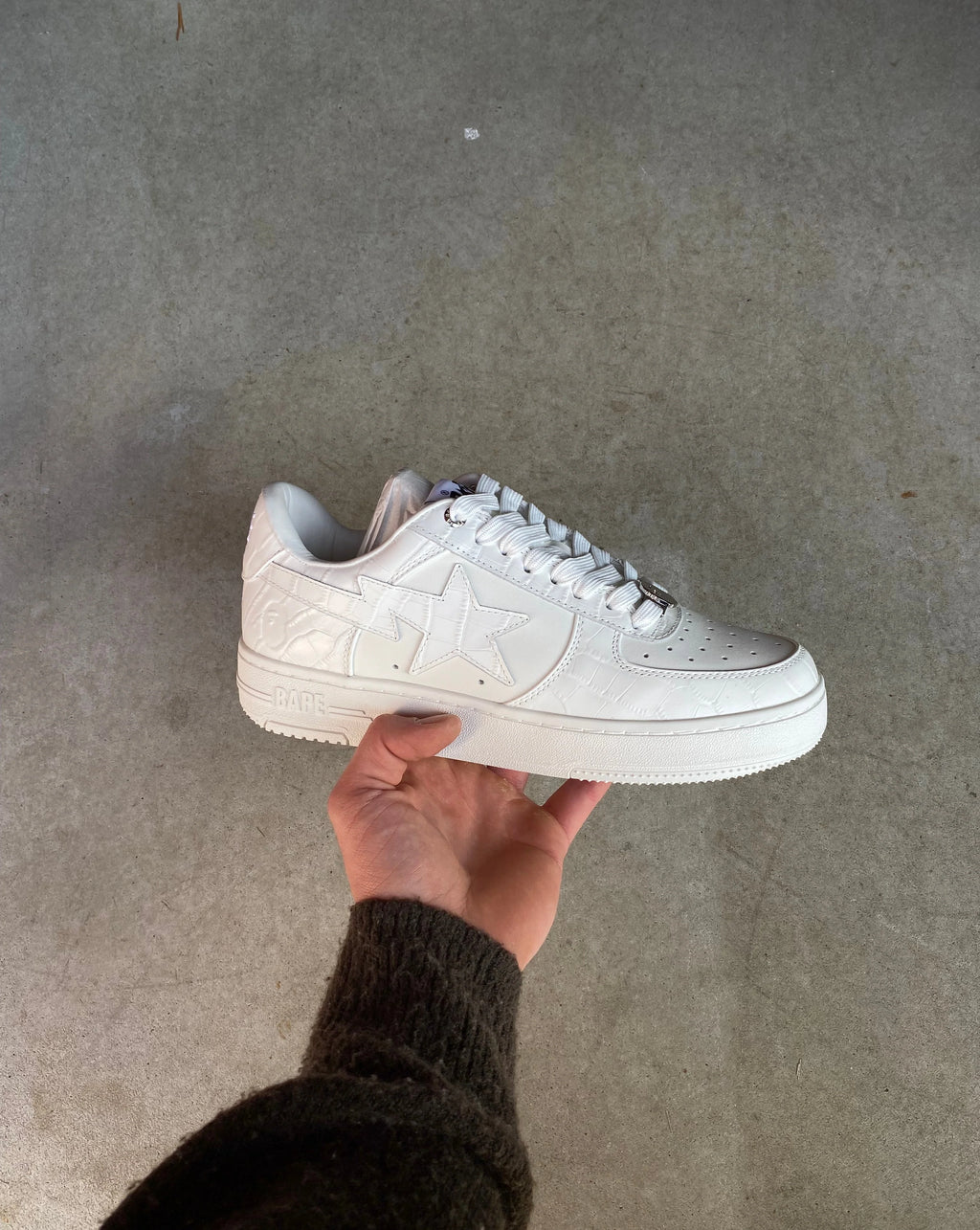 A Bathing Ape Bape Sta “white”