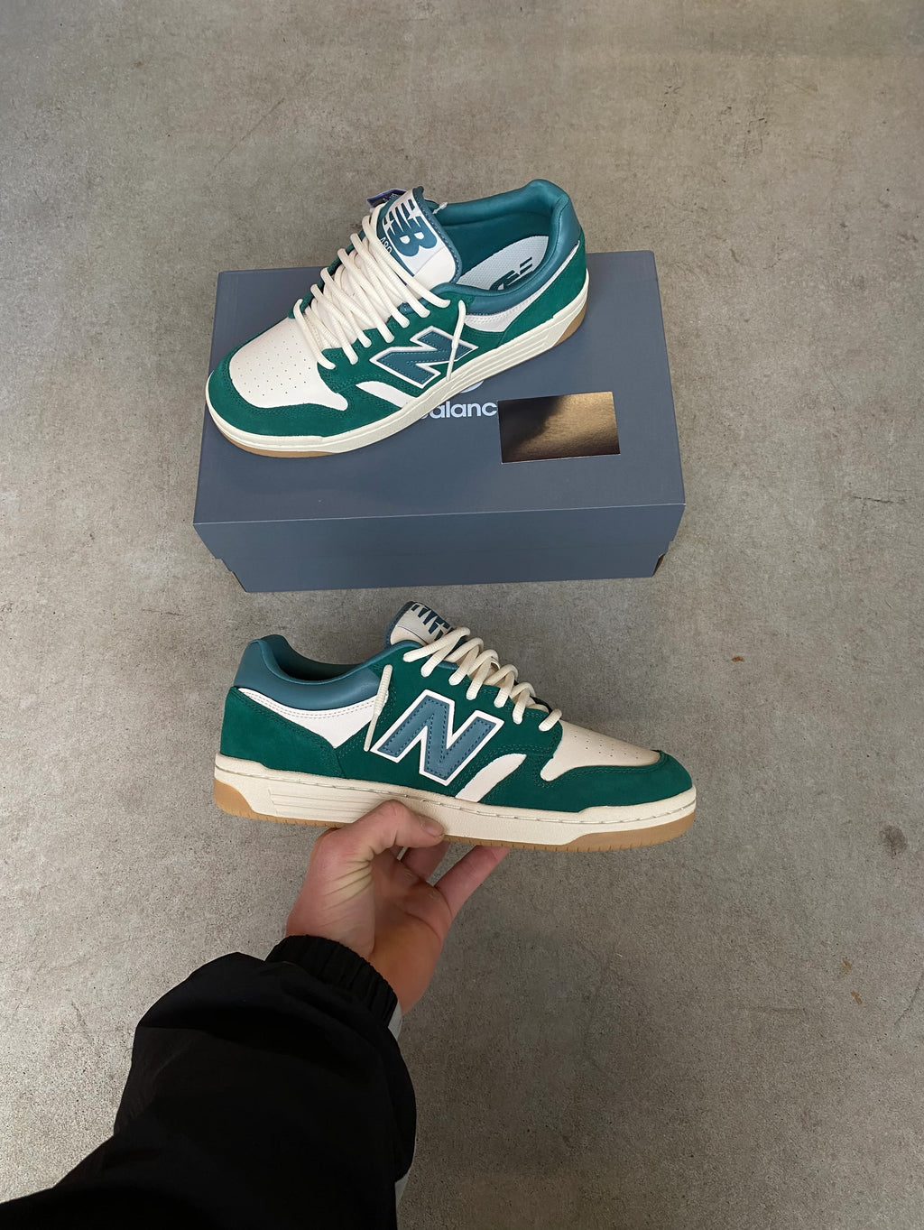 New balance “Marsh Green Linen”