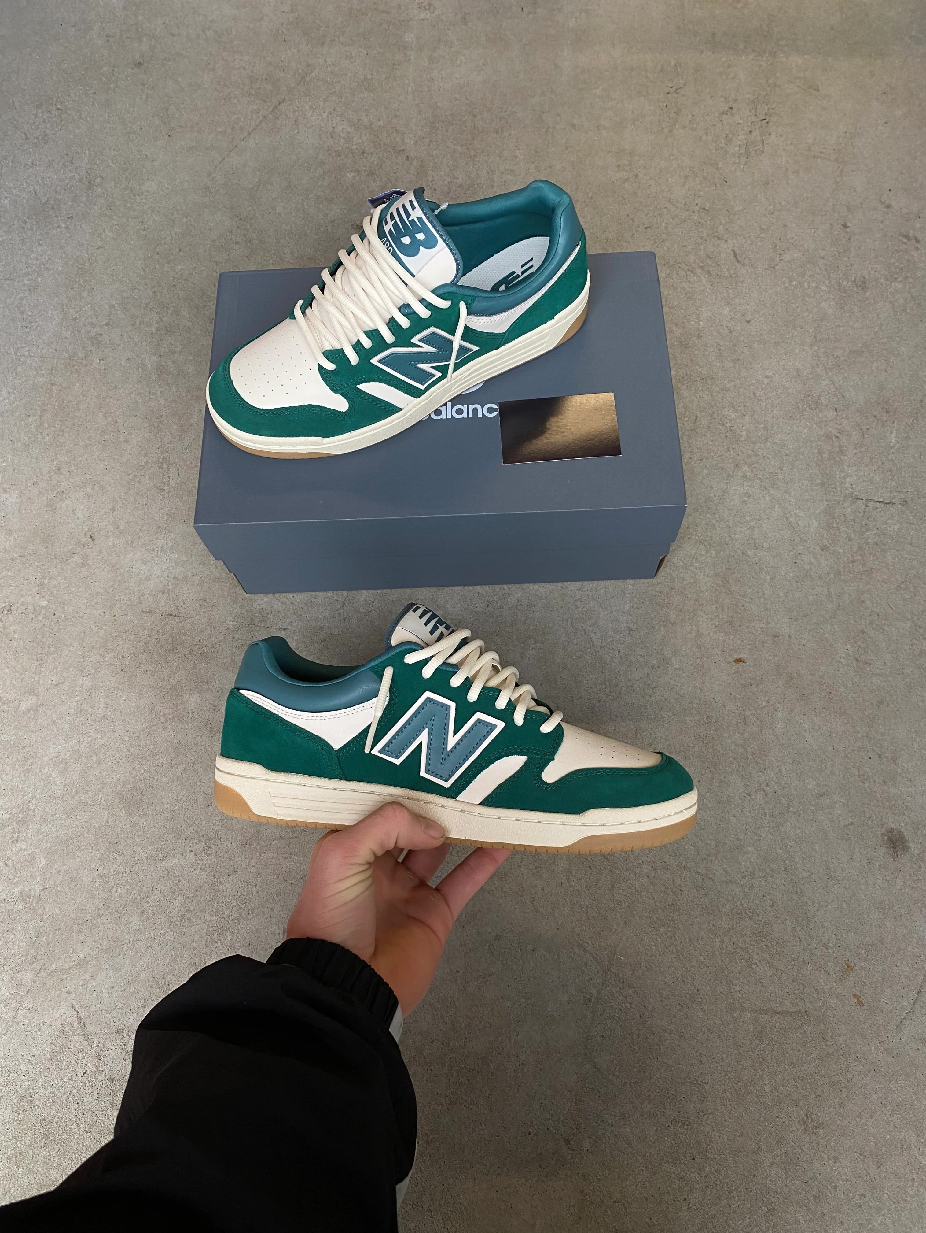 New balance “Marsh Green Linen”