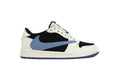 Travis Scott x Air Jordan 1 Low Black White Blue