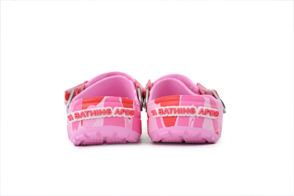 BAPE x Crocs Classic Clog BAPE x Crocs Classic Clog 'ABC Camo - pink'