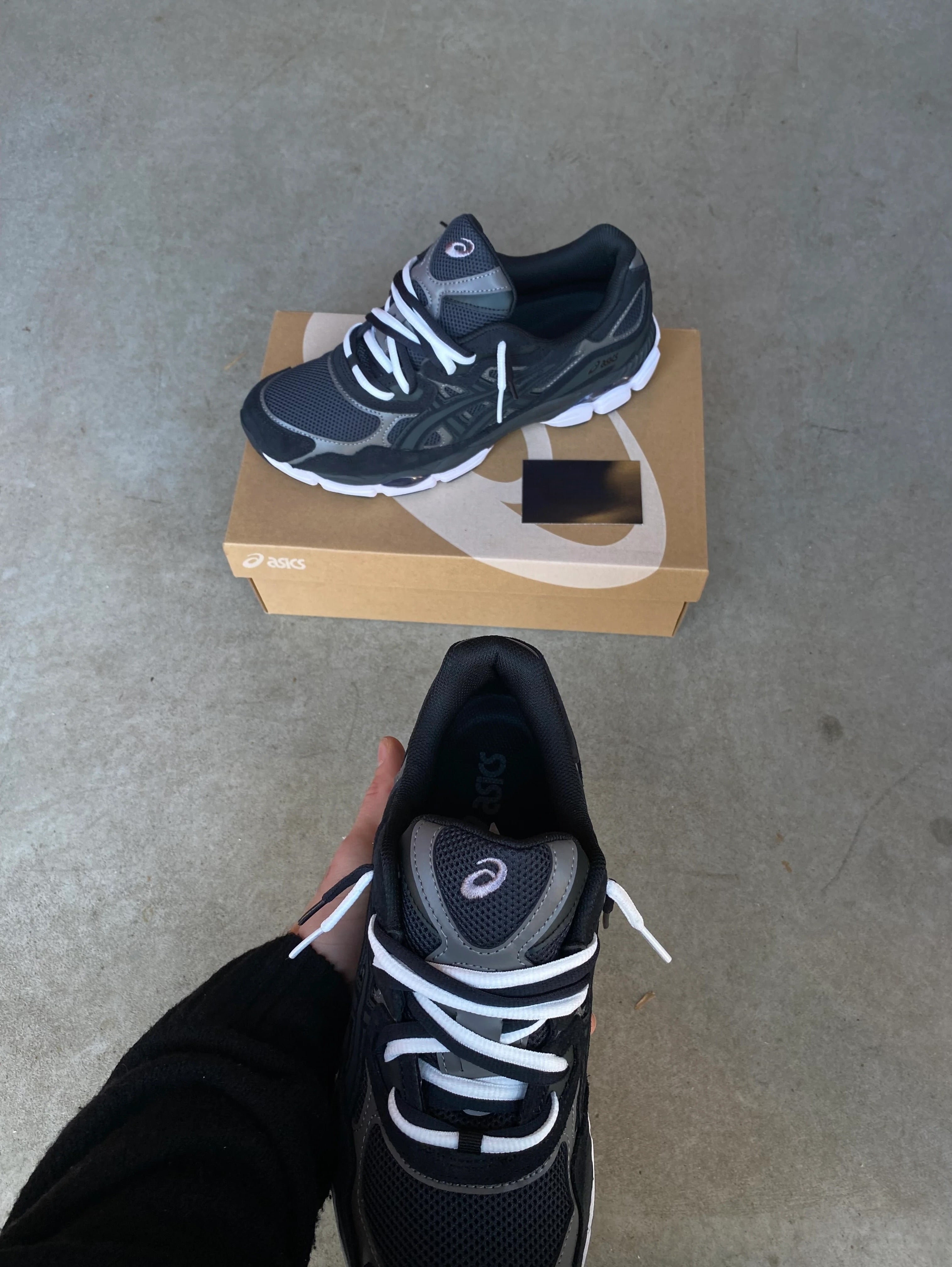 ASICS “Black Grey”