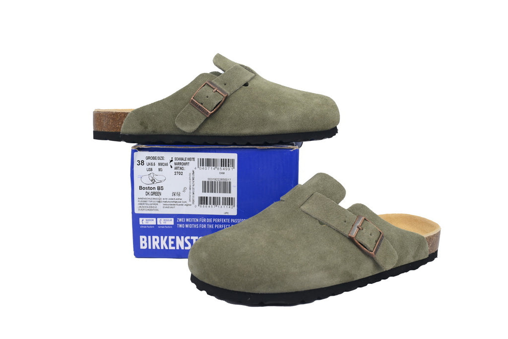 Birkenstock Boston Clog – Dark Green