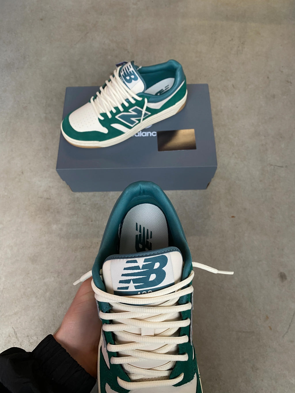 New balance “Marsh Green Linen”