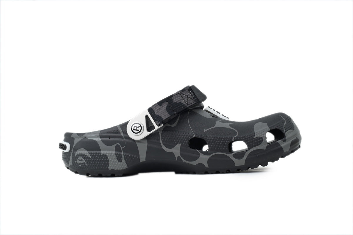 BAPE x Crocs Classic Clog BAPE x Crocs Classic Clog 'ABC Camo - Black