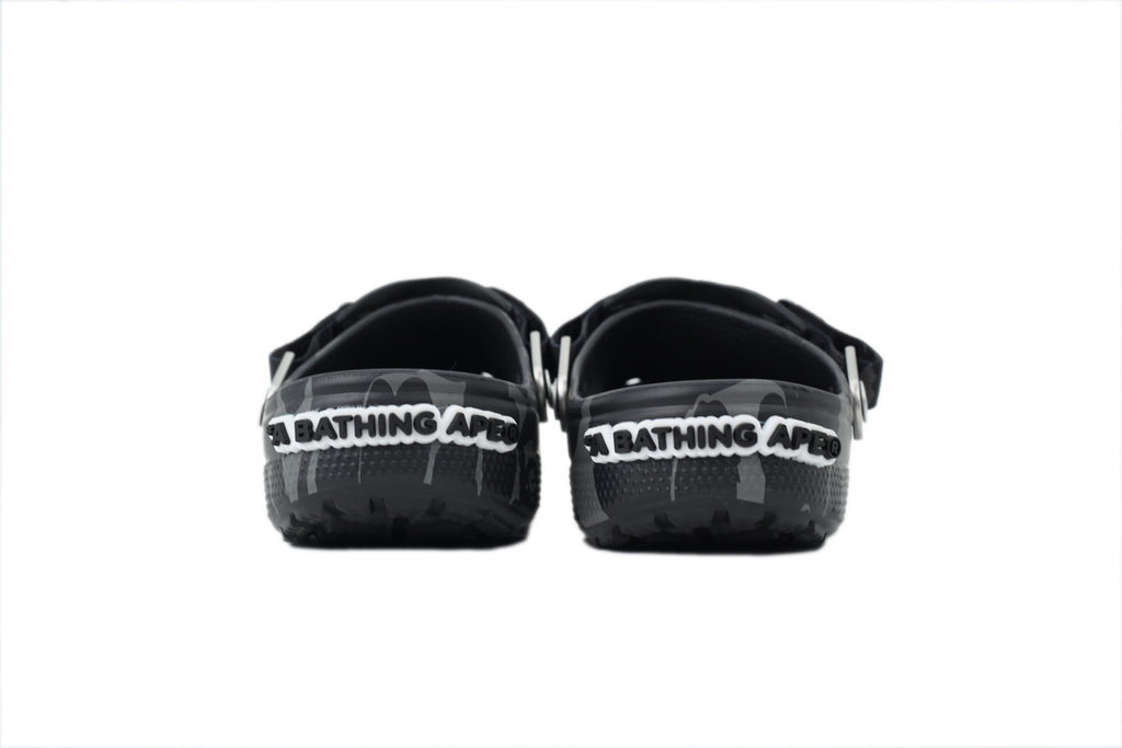 BAPE x Crocs Classic Clog BAPE x Crocs Classic Clog 'ABC Camo - Black