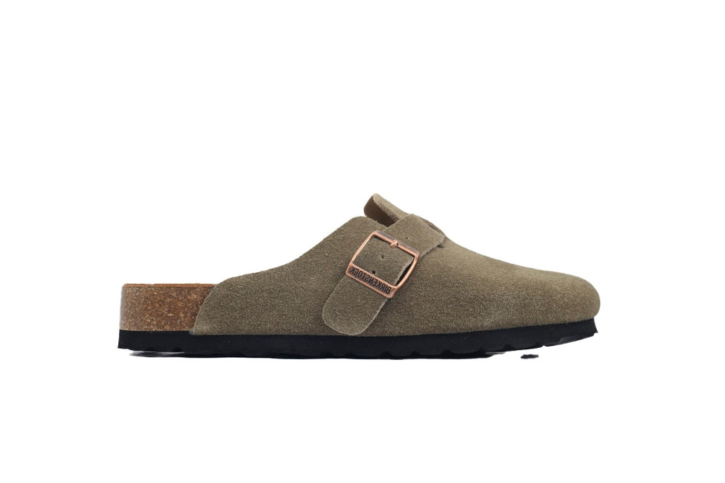 Birkenstock Boston Soft Footbed Grayish Green