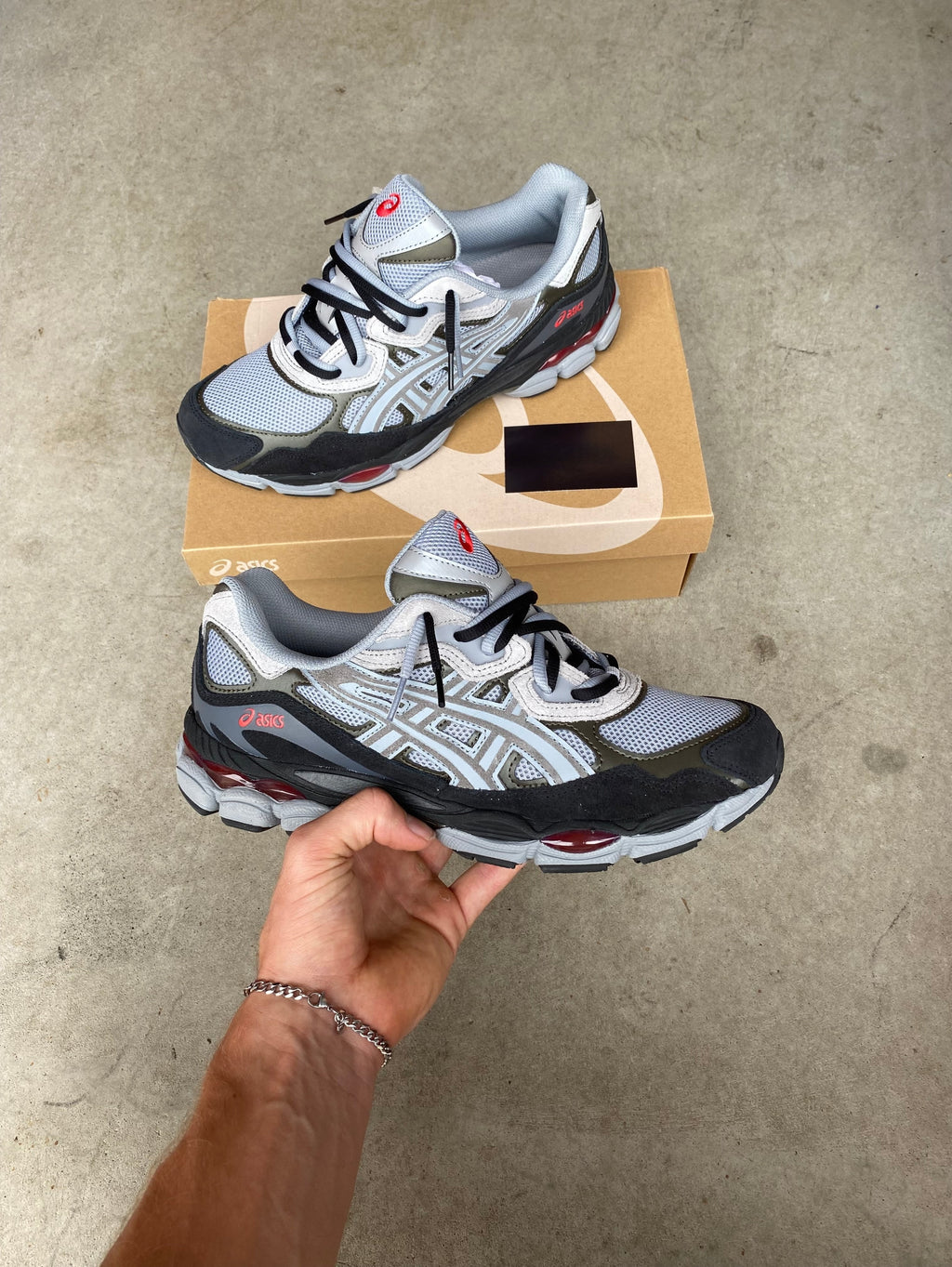 ASICS “Gravel Black”
