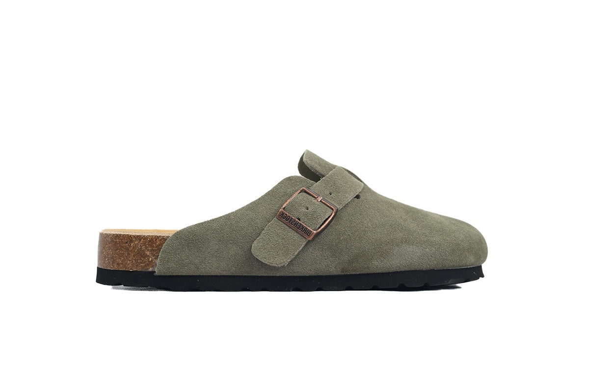 Birkenstock Boston Clog – Dark Green
