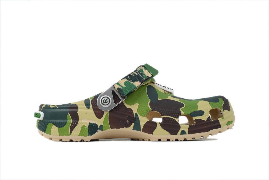 BAPE x Crocs Classic Clog BAPE x Crocs Classic Clog 'ABC Camo - green'