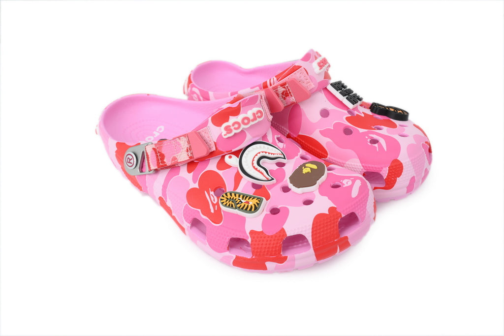 BAPE x Crocs Classic Clog BAPE x Crocs Classic Clog 'ABC Camo - pink'