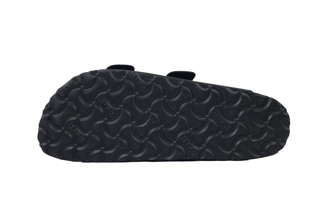 Birkenstock Boston Soft Footbed Black Leather Surface