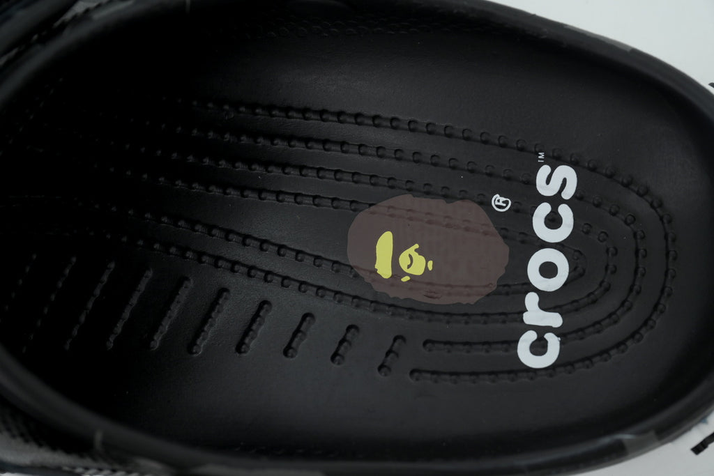 BAPE x Crocs Classic Clog BAPE x Crocs Classic Clog 'ABC Camo - Black