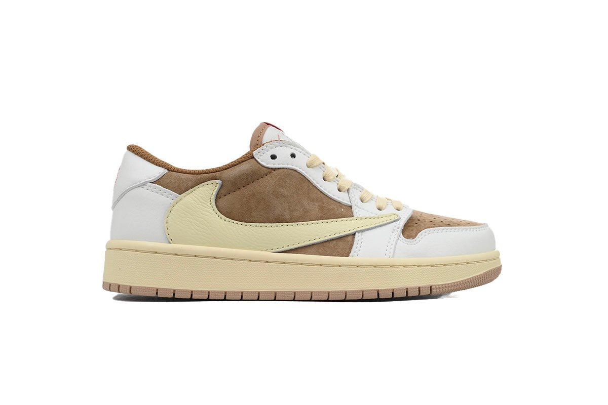Travis Scott x Air Jordan 1 Low OG Sail Shy Pink
