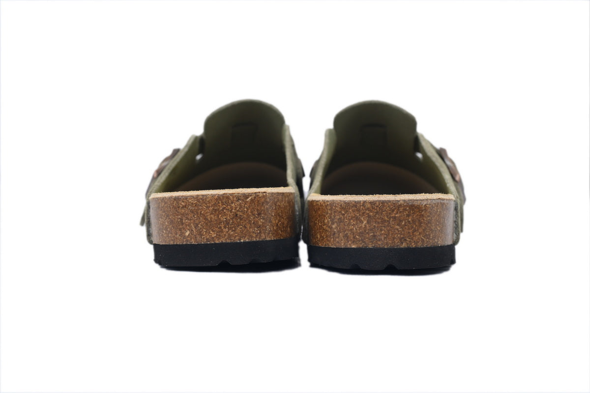 Birkenstock Boston Clog – Dark Green