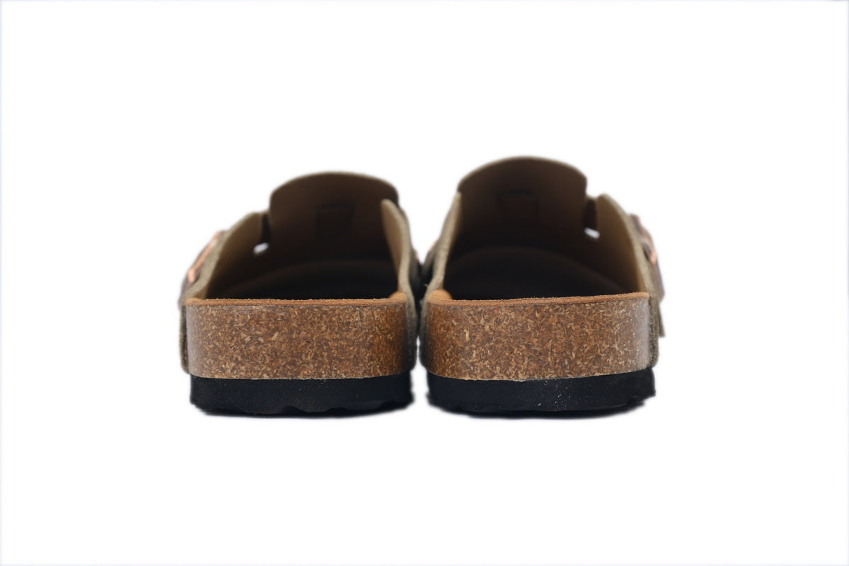 Birkenstock Boston Soft Footbed Grayish Green