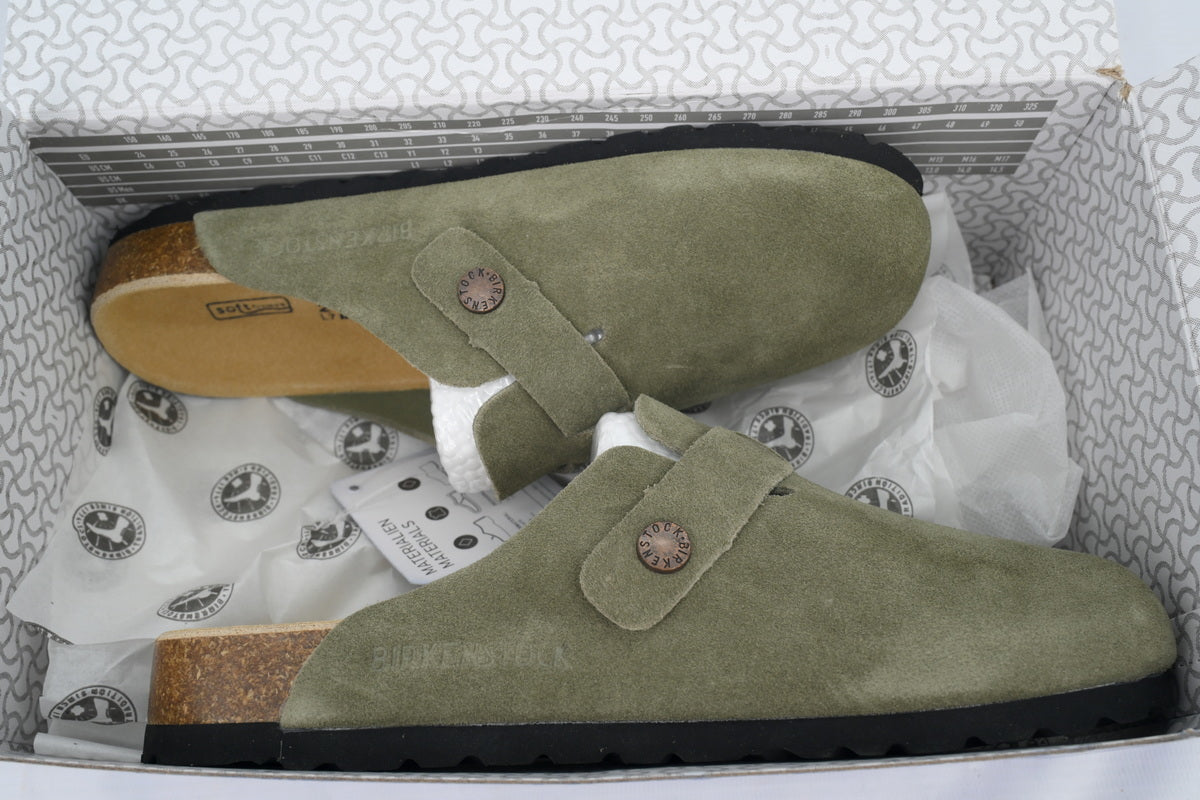 Birkenstock Boston Clog – Dark Green