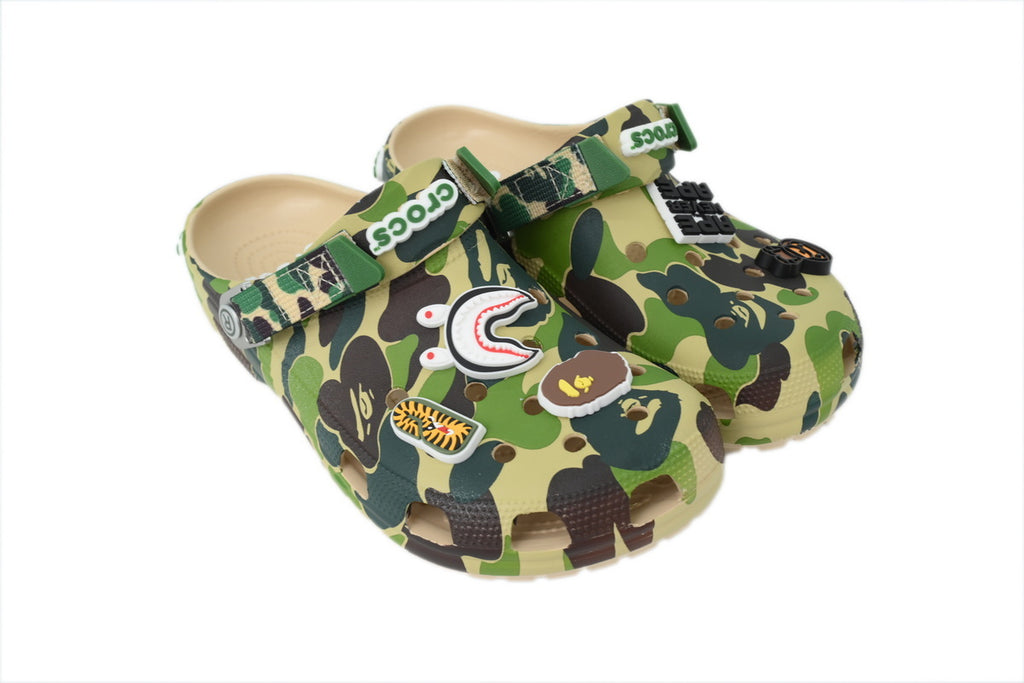 BAPE x Crocs Classic Clog BAPE x Crocs Classic Clog 'ABC Camo - green'