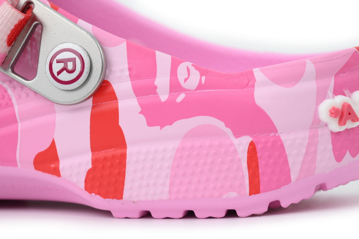 BAPE x Crocs Classic Clog BAPE x Crocs Classic Clog 'ABC Camo - pink'