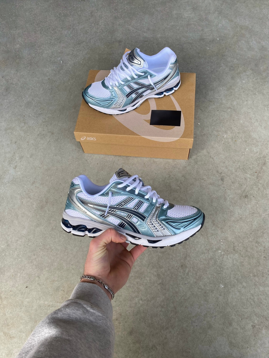 ASICS gel kayano “Fjord Grey”