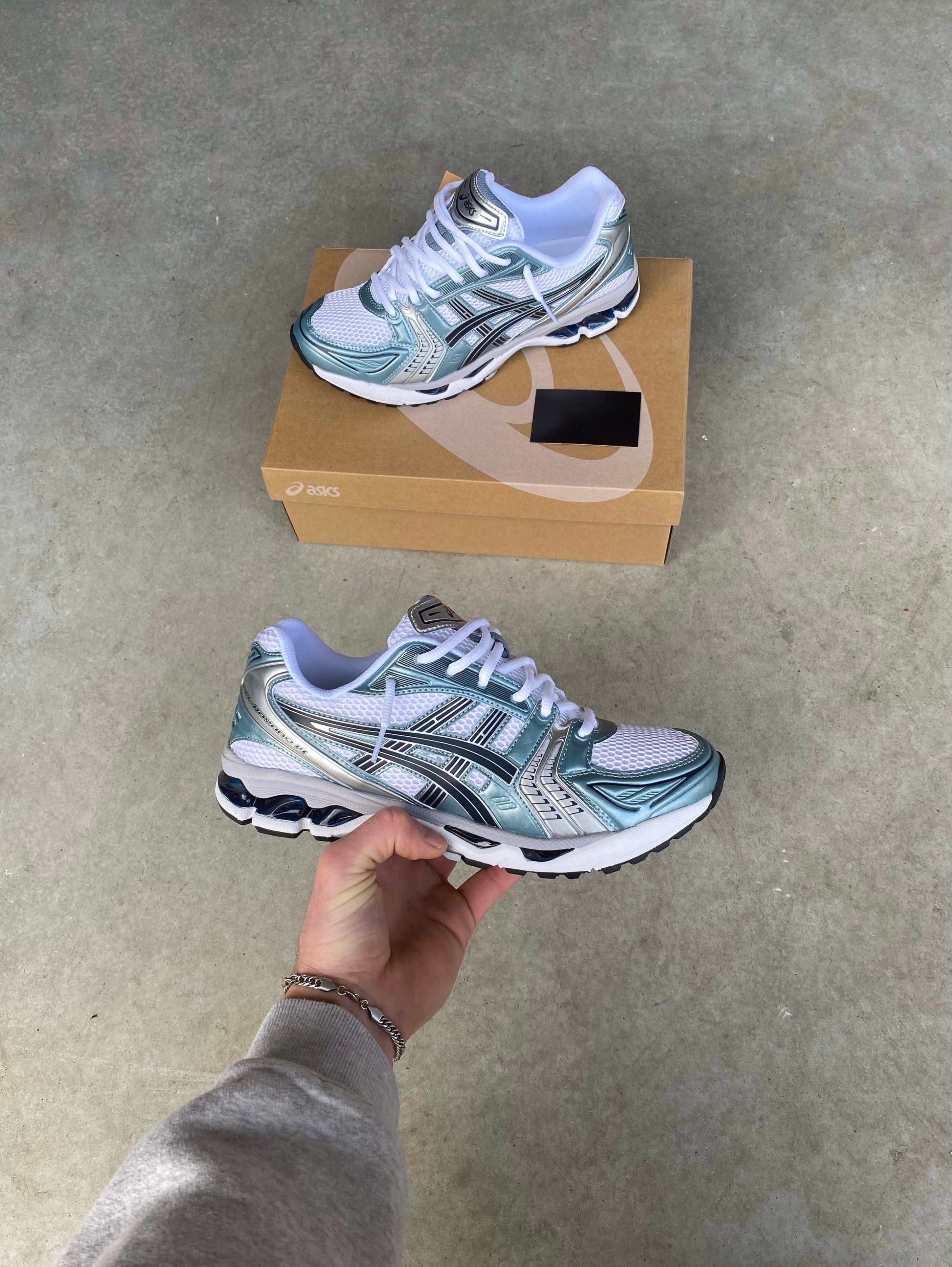 ASICS gel kayano “Fjord Grey”