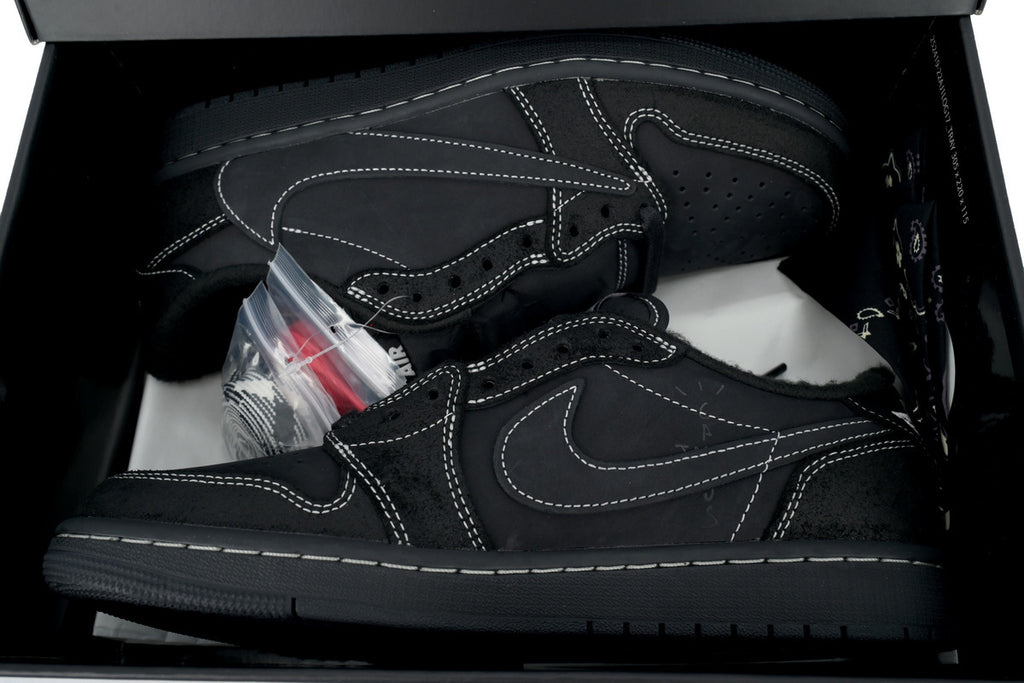 Travis Scott x Air Jordan 1 Low OG SP Black Phantom