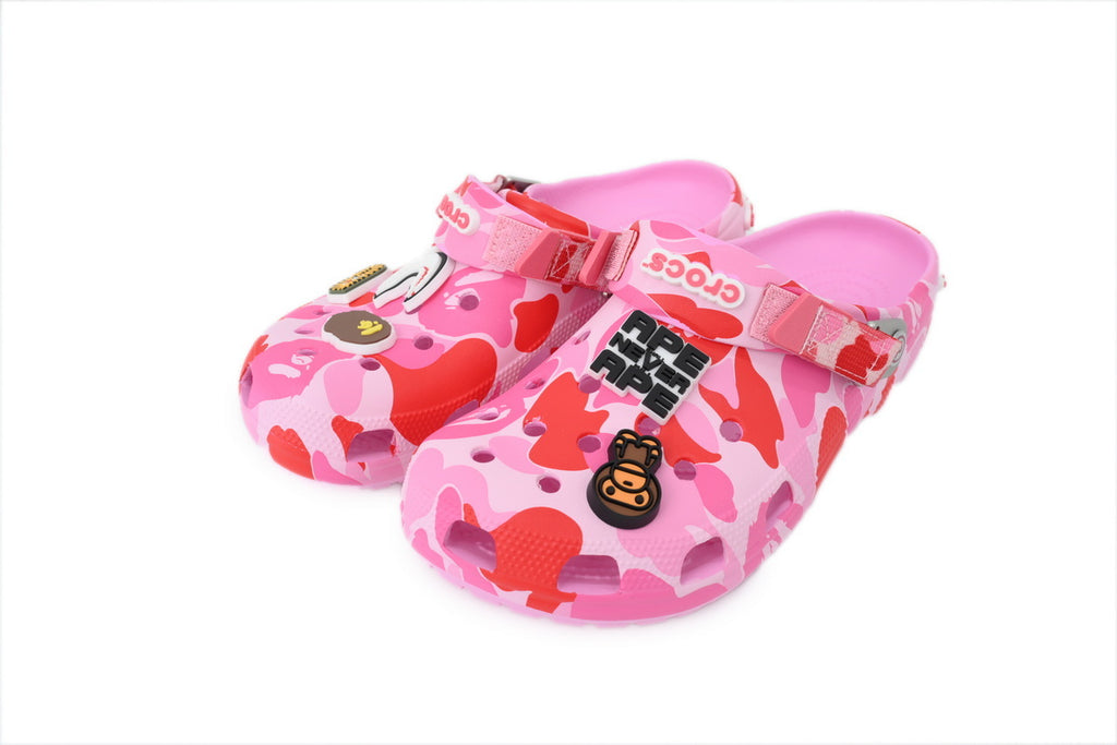 BAPE x Crocs Classic Clog BAPE x Crocs Classic Clog 'ABC Camo - pink'