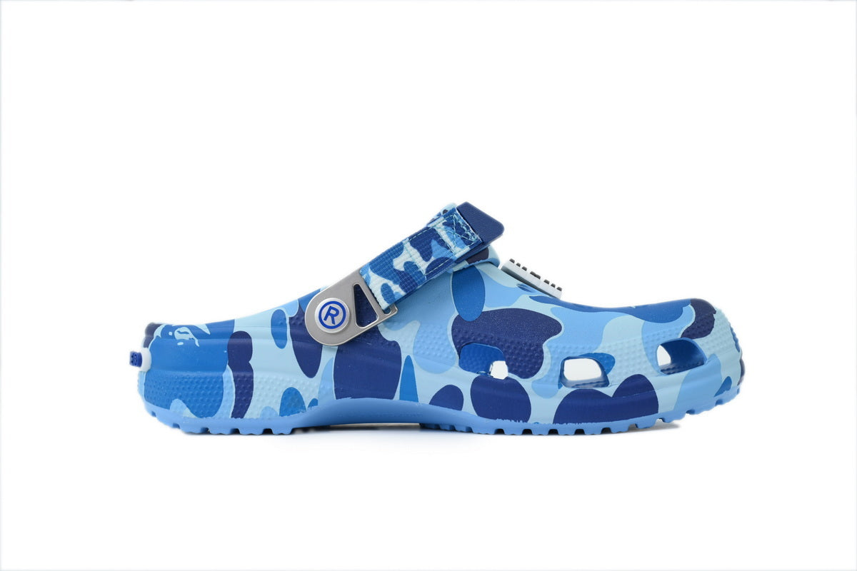 BAPE x Crocs Classic Clog BAPE x Crocs Classic Clog 'ABC Camo - blue'