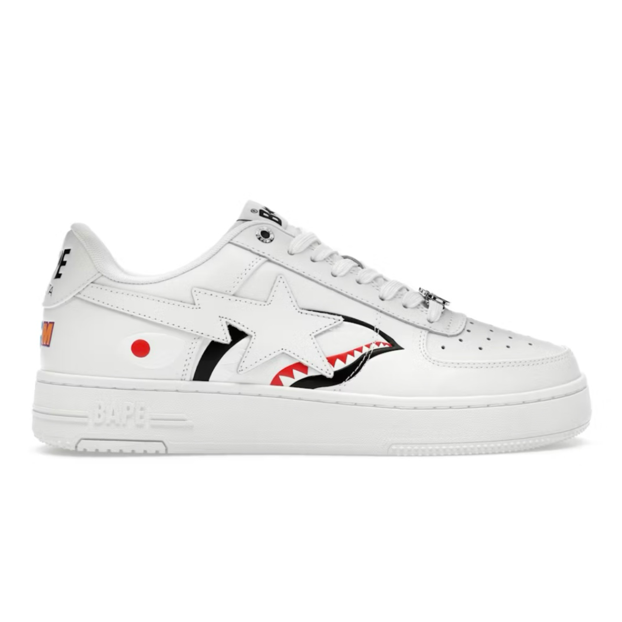 A Bathing Ape shark Bape Sta “white”