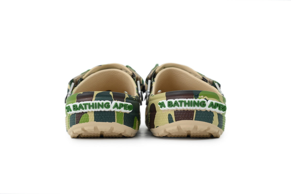 BAPE x Crocs Classic Clog BAPE x Crocs Classic Clog 'ABC Camo - green'
