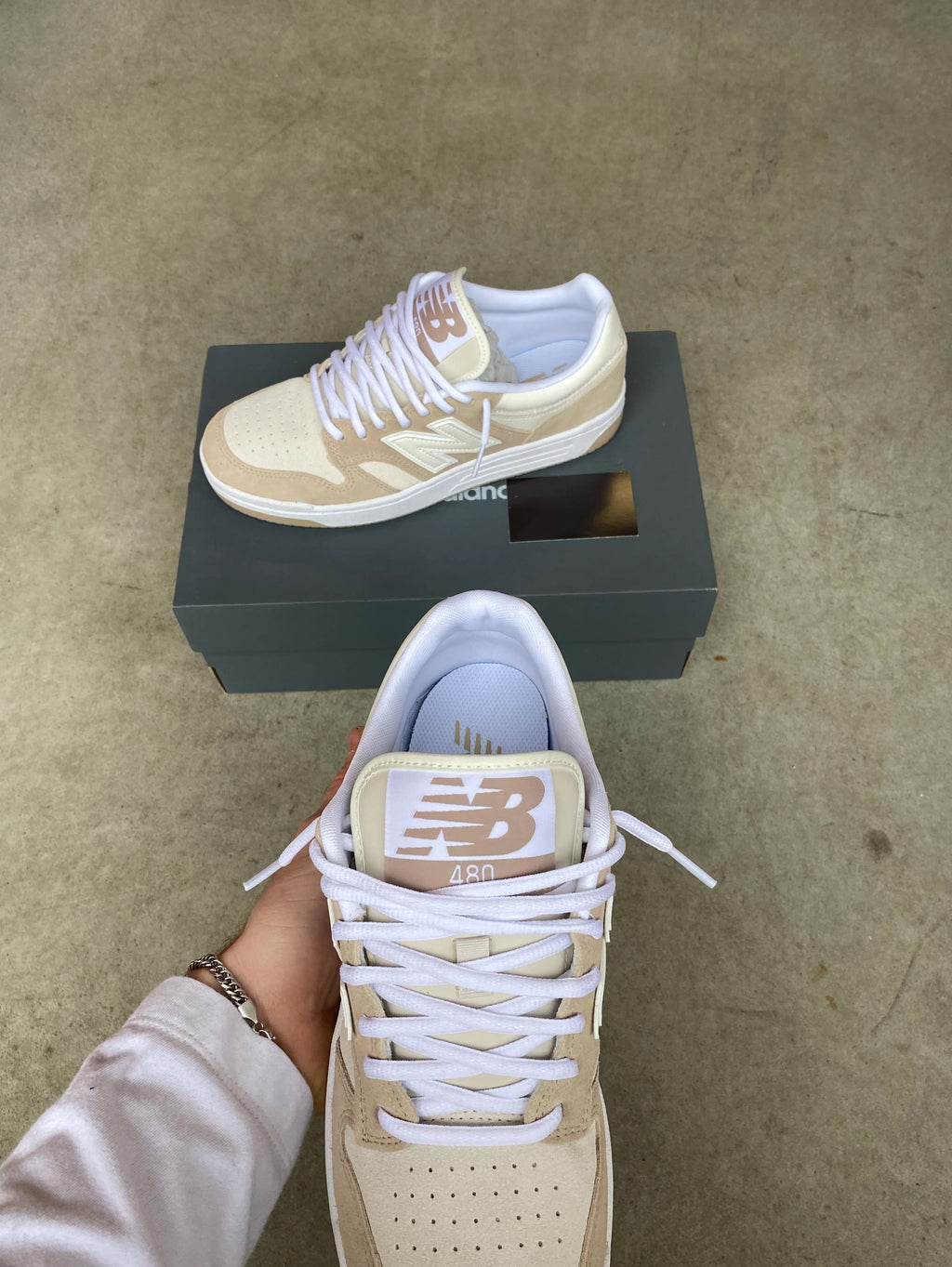 New balance “Cream”
