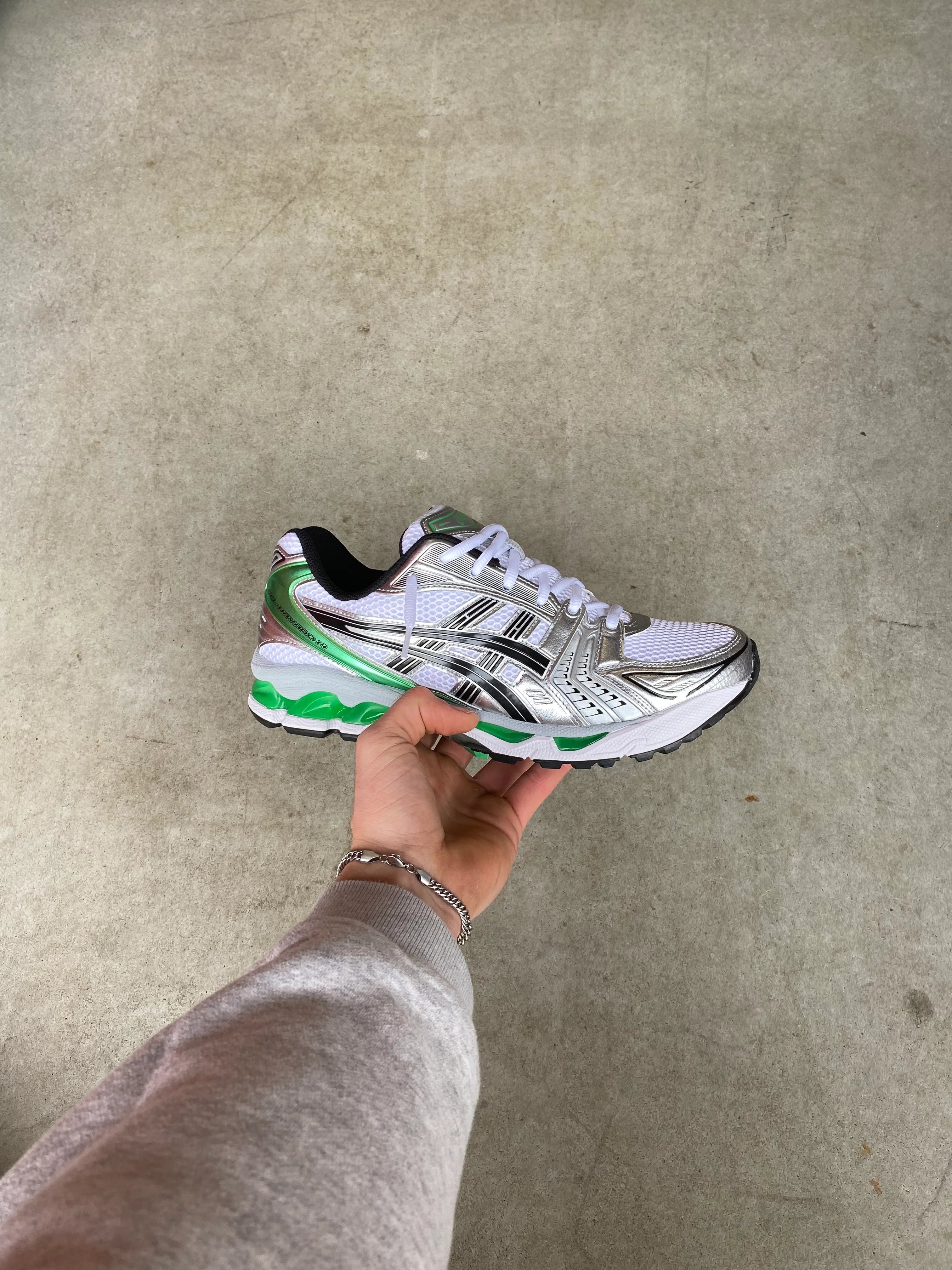ASICS gel kayano “Malachite Green”