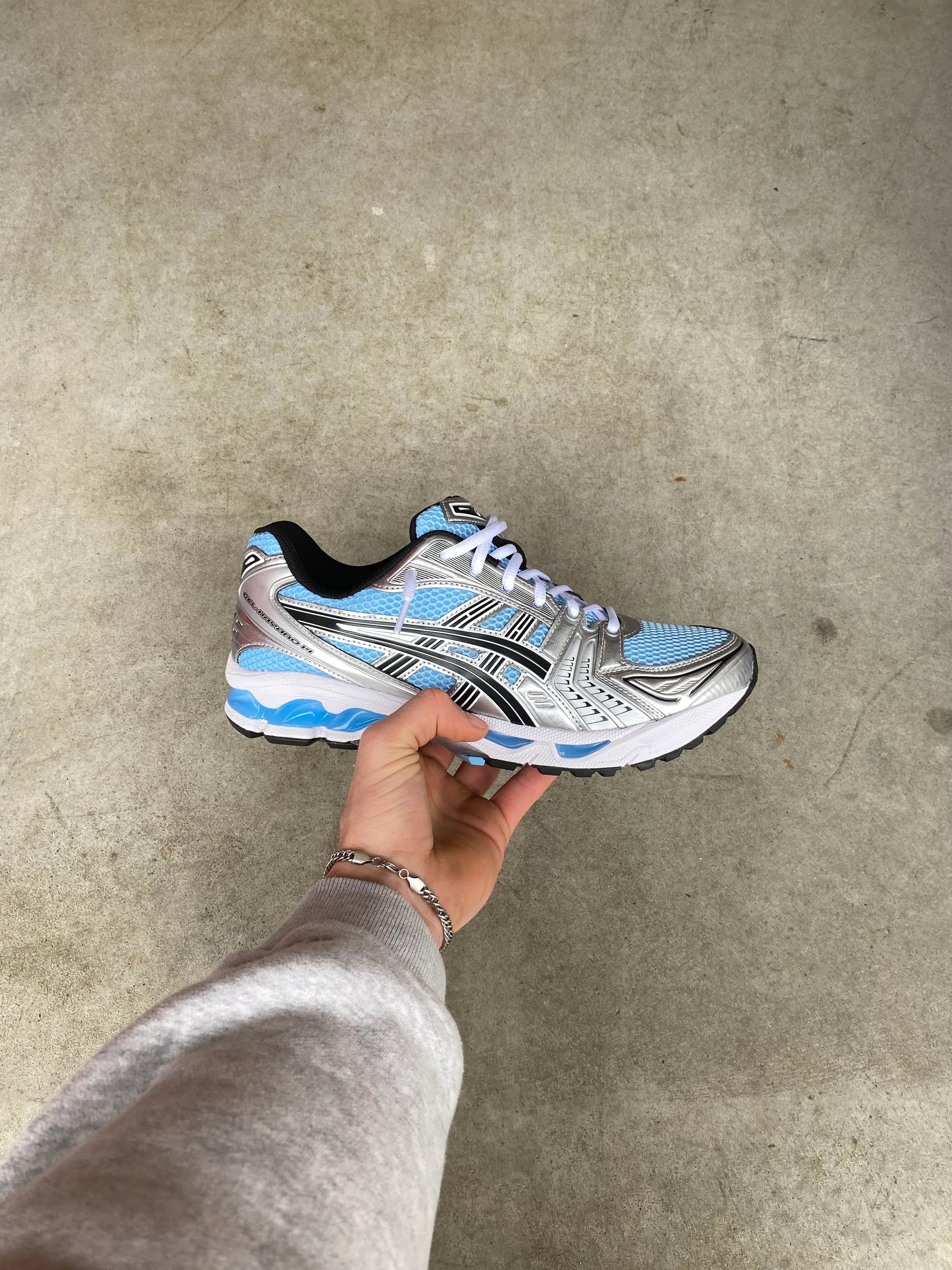 ASICS gel kayano “Artic Sky Pure Silver”