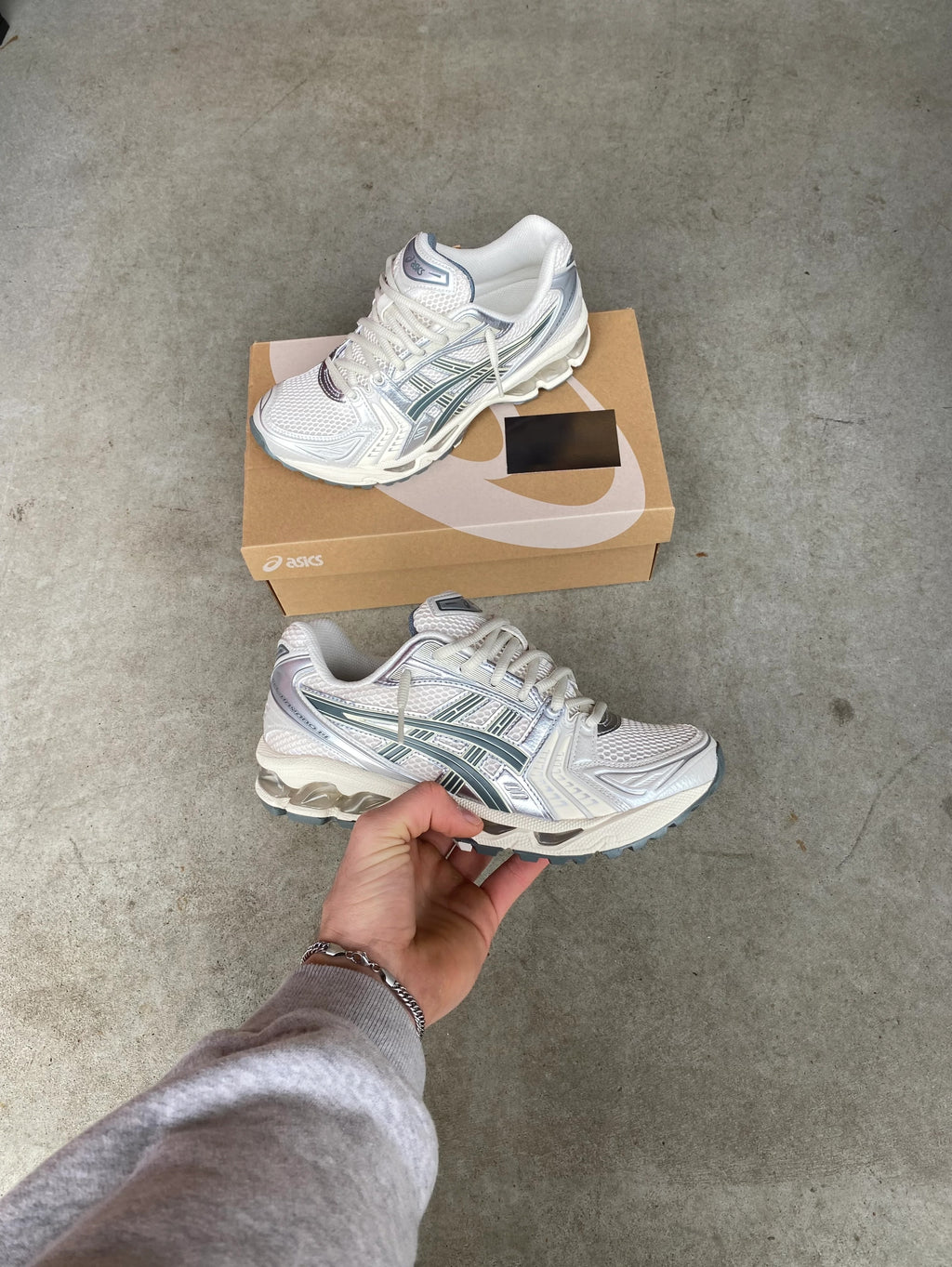 ASICS gel kayano “Dark Pewter”