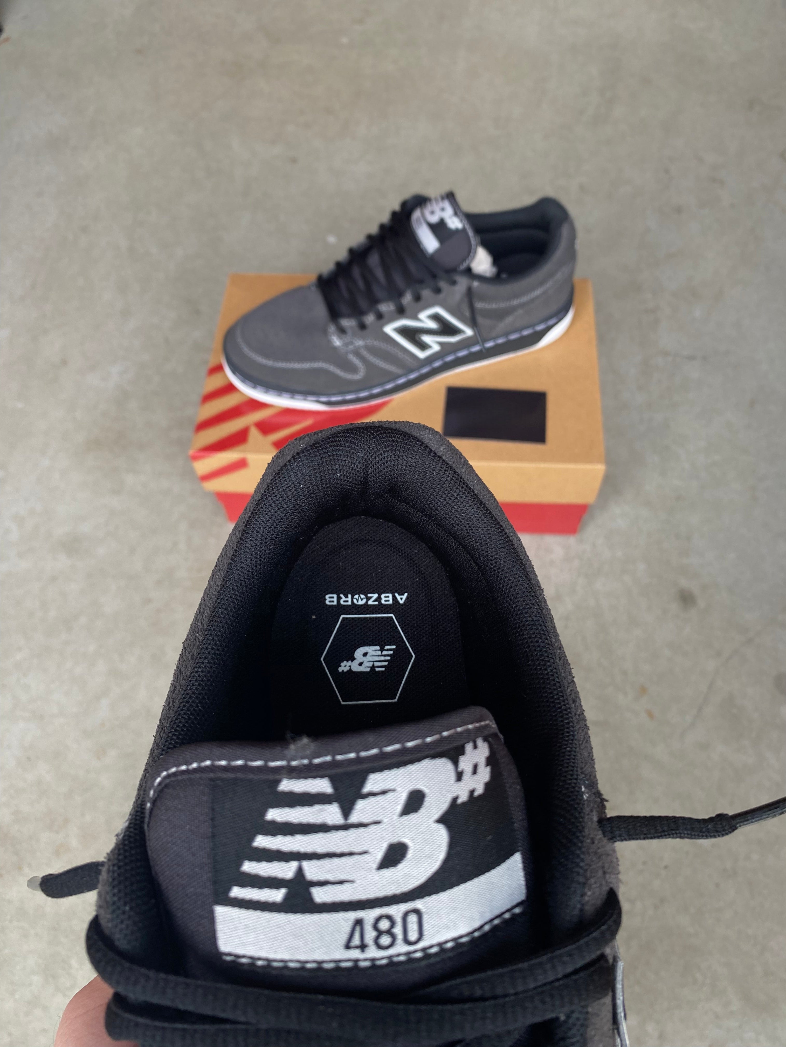 New balance “Black Cement”