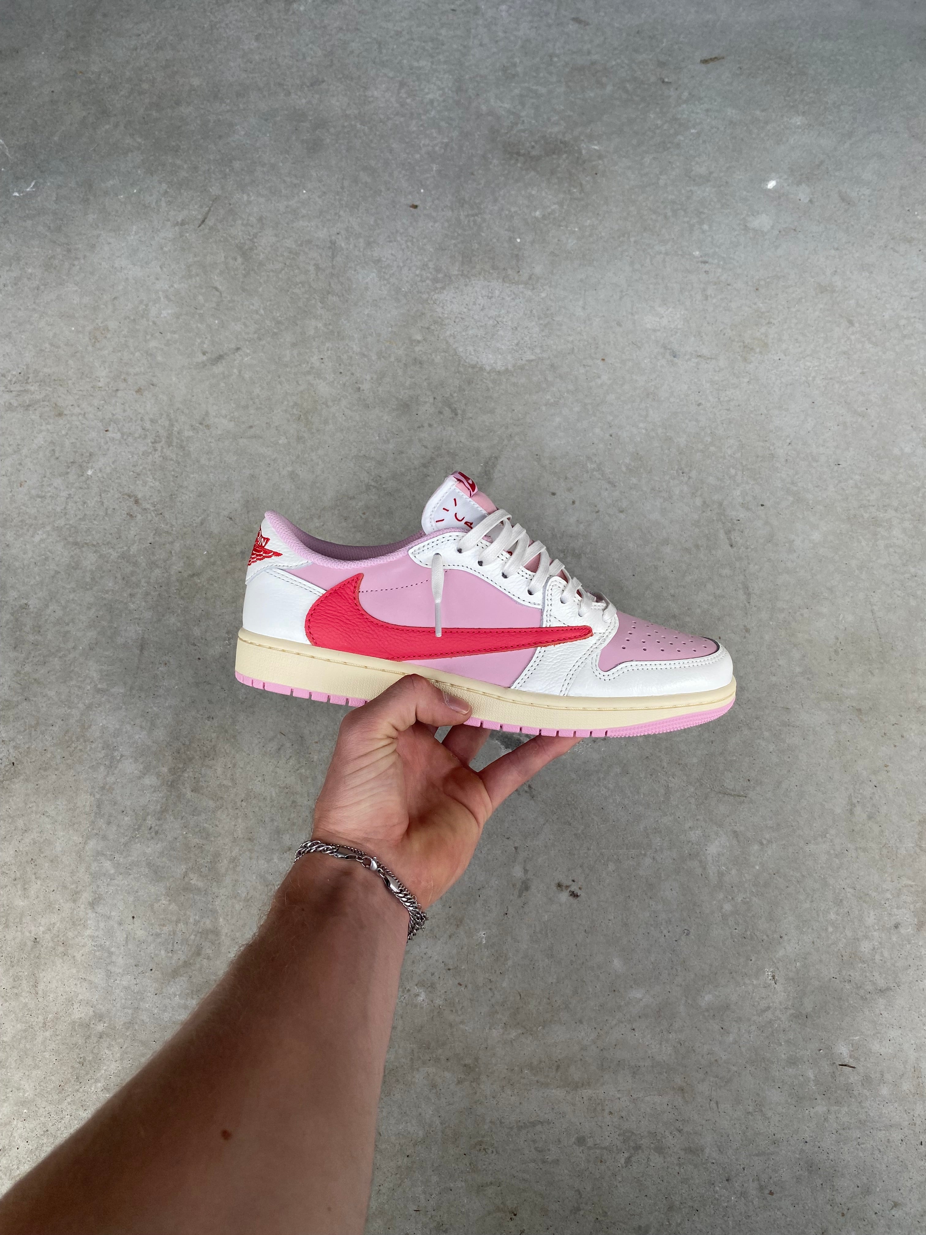 Travis Scott x Air Jordan 1 Low OG SP 'Sail Tropical Pink'